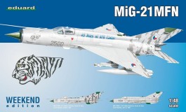 Aviao Mikoyan MiG-21MFN 84128 - EDUARD Aviao Mikoyan MiG-21MFN 84128 - EDUARD