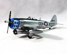 Aviao North American P-47D Thunderbolt - Bubble Top - 355FS, - EASY MODEL Aviao North American P-47D Thunderbolt - Bubble Top - 355FS, - EASY MODEL