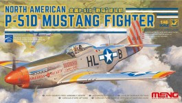Avião North American P-51D Mustang Fighter - MENG Avião North American P-51D Mustang Fighter - MENG