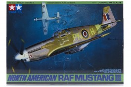 Avião North American RAF Mustang III 61047 - TAMIYA Avião North American RAF Mustang III 61047 - TAMIYA