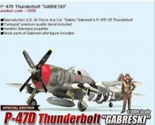 Avião P-47D Thunderbolt - GABRESKI - Limited Edition   12222 ACADEMY