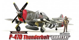 Avião P-47D Thunderbolt - GABRESKI - Limited Edition   12222 - ACADEMY