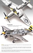 Avião P-51C Mustang ACADEMY