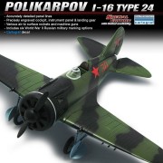 Avião Polikarpov I-16 Type 24                          12314 ACADEMY