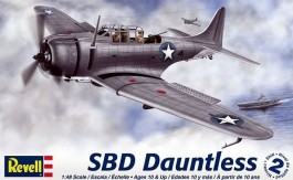 Avião SBD Dauntless 5249 - REVELL Avião SBD Dauntless 5249 - REVELL