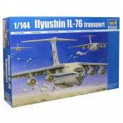 Avião Transporte Ilyushin IL-76 03901 - TRUMPETER Avião Transporte Ilyushin IL-76 03901 - TRUMPETER