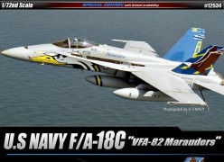 Avião U.S.Navy F/A-18C - VFA-82 Marauders              12534 - ACADEMY