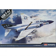 Aviao USN F-4J Phantom - VF-84 - JOLLY ROGERS     12529 - ACADEMY