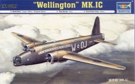 Avião Vickers Wellington MK.III 01627 - TRUMPETER Avião Vickers Wellington MK.III 01627 - TRUMPETER