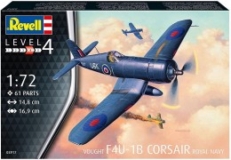 Aviao Vought F-4U-1A Corsair Royal Navy 03917 - REVELL ALEMA Aviao Vought F-4U-1A Corsair Royal Navy 03917 - REVELL ALEMA