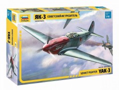 Avião Yakovlev YAK-3 Soviet Fighter                     4814 - ZVEZDA