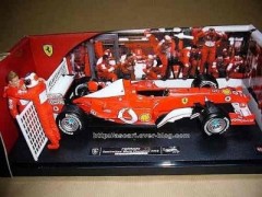 Barrichello E Schumacher - Ferrari 2003 Contructors World - HOT WHEELS - SERIE NUMERADA E LIMITADA