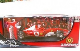 Barrichello E Schumacher - Ferrari 2003 Contructors World - HOT WHEELS - SERIE NUMERADA E LIMITADA