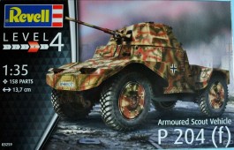 Blindado German Armoured Scout Vehicle P 204 (f) - REVELL ALEMA Blindado German Armoured Scout Vehicle P 204 (f) - REVELL ALEMA
