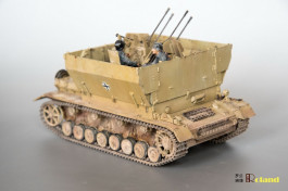 Blindado German Flakpanzer IV - Mobelwagen TAMIYA