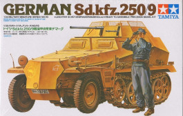 Blindado Halftrack German Sd.Kfz. 250/9 - Inclui 1 figura - TAMIYA