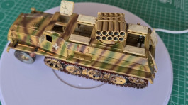 Blindado Halftrack Panzerwerfer 42 Auf Maultier SWS ITALERI