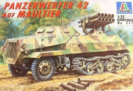 Blindado Halftrack Panzerwerfer 42 Auf Maultier SWS - ITALERI