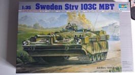 Blindado Sweden Strv 103C MBT 0310 - TRUMPETER Blindado Sweden Strv 103C MBT 0310 - TRUMPETER