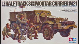 Blindado U.S. M3A2 HalfTrack -Armored Personnel Carrier - TAMIYA