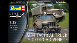 Caminhao GMC M-34 Tactical Truck e Jeep Willys         03260 - REVELL