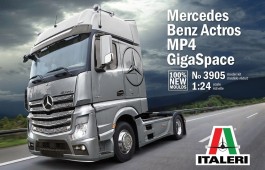 Caminhao Mercedes Benz Actros MP 4 Gigaspace 3905 - ITALERI Caminhao Mercedes Benz Actros MP 4 Gigaspace 3905 - ITALERI