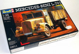 Caminhão Mercedes Benz L-701 - Opel Blitz 3,6 (Wehrmacht) - REVELL
