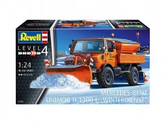 Caminhao Mercedes Benz UNIMOG - U 1300 L Winterdienst Snowpl - REVELL