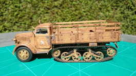 Caminhão Opel Maultier - German Halftrack Sd. Kfz.3 ITALERI
