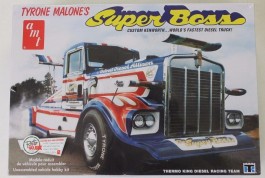 Caminhao Tyrone Malone Kenworth 74 Super Boss Drag Truck - AMT