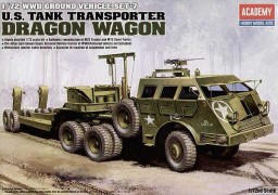 Carreta Transporte Tanques M-26 Wagon Dragon 13409 - ACADEMY Carreta Transporte Tanques M-26 Wagon Dragon 13409 - ACADEMY