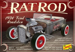Carro 1934 Ford Roadster Rat Rod - LINDBERG Carro 1934 Ford Roadster Rat Rod - LINDBERG