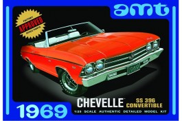 Carro 1969 Chevy Chevelle SS 396 Convertible - AMT