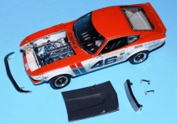 Carro BRE Datsun 240Z - Nissan 240Z - JDM Legend REVELL AMERICANA