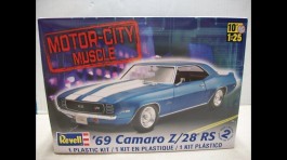 Carro Chevy Camaro Z-28 1969 - REVELL AMERICANA Carro Chevy Camaro Z-28 1969 - REVELL AMERICANA