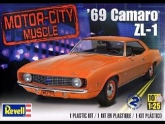 Carro Chevy Camaro ZL-1 1969 - REVELL AMERICANA Carro Chevy Camaro ZL-1 1969 - REVELL AMERICANA