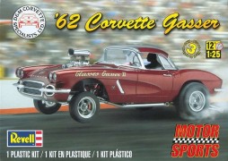 Carro Chevy Corvette GASSER 1962                        4949 - REVELL AMERICANA