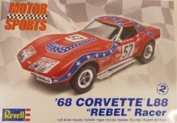 Carro Chevy Corvette L-88 Rebel Racer - REVELL Carro Chevy Corvette L-88 Rebel Racer - REVELL