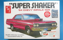 Carro Chevy Impala 1964 - Super Shaker - 2 em 1          917 - AMT