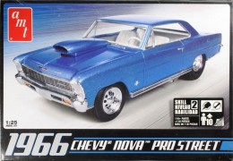 Carro Chevy Nova Pro Street 1966 - AMT