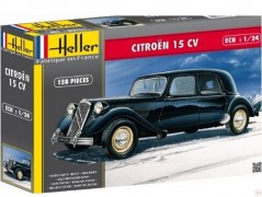 Carro Citroen 15 CV Traction Avant 1955 80763 - HELLER Carro Citroen 15 CV Traction Avant 1955 80763 - HELLER