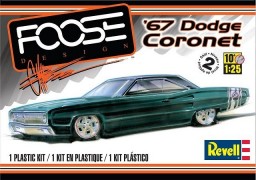 Carro Dodge Coronet 1967 - FOOSE - REVELL AMERICANA Carro Dodge Coronet 1967 - FOOSE - REVELL AMERICANA