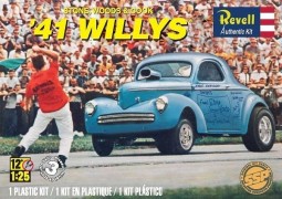 Carro Dragster Willys 41 - Stone, Woods e Cook - REVELL AMERICANA Carro Dragster Willys 41 - Stone, Woods e Cook - REVELL AMERICANA