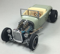 Carro Ford Model T 1927 - Black Widow Hot Rod REVELL ALEMA