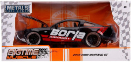 Carro Ford Mustang GT 2010 - BORLA  - BIGTIME MUSCLE - JADA TOYS