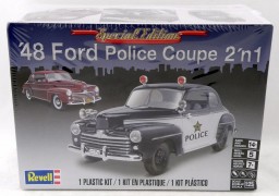 Carro Ford Police Coupe 1948 - 2 em 1                   4318 - REVELL AMERICANA