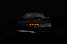 Carro K.A.R.R. - Knight Rider - Super-Maquina - Scanner Fron JADA TOYS