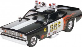 Carro Plymouth Duster - Cop Out FUNNY CAR            4093 REVELL AMERICANA
