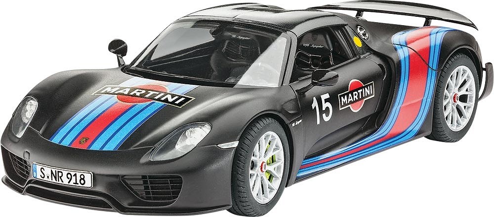 Carro Porsche 918 Spyder - Martini Racing Design - REVELL ALEMA » Kits