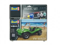 Carro Volkswagen Buggy - VW Bugre c/tintas(3), Pinceis(2) e - REVELL Carro Volkswagen Buggy - VW Bugre c/tintas(3), Pinceis(2) e - REVELL